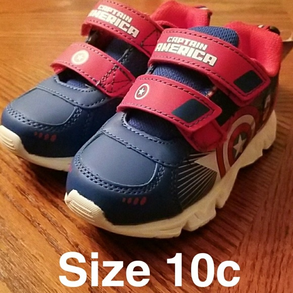 captain america tennis shoes
